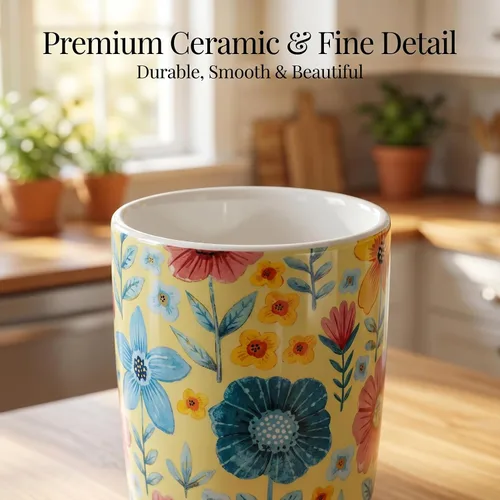 Miniatura 6 de DUSVALLY Taza de Café de Cerámica Taza de Viaje Regalo con Tapa 17oz, Taza de Té con Asa para Latte, Capuchino y Cacao, Tazas de Café de Porcelana