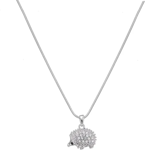 Miniatura 5 de Spinningdaisy Collar de erizo feliz brillante de cristal