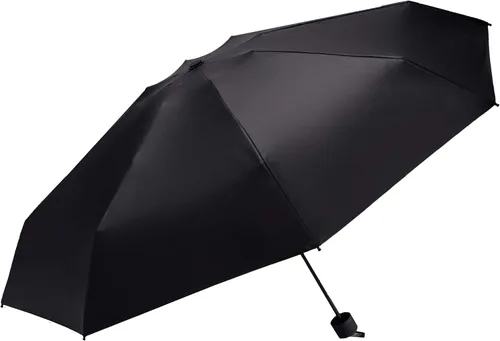 Miniatura 5 de Goothdurs - Mini paraguas unisex compacto para viaje, a prueba de viento, plegable, ligero, para sol y lluvia, con protección UV del 95 %