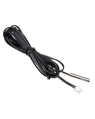 Miniatura 7 de diymore Sonda de sensor de temperatura de 6.6 ft, 3 piezas, 10 K, sonda de temperatura de 10 K, sonda de sensor de temperatura impermeable de acero