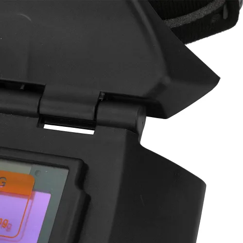 Miniatura 5 de Casco de soldadura con oscurecimiento automático, funciona con energía solar para soldadura de gas eléctrica, arco de argón, MIG, amplia gama
