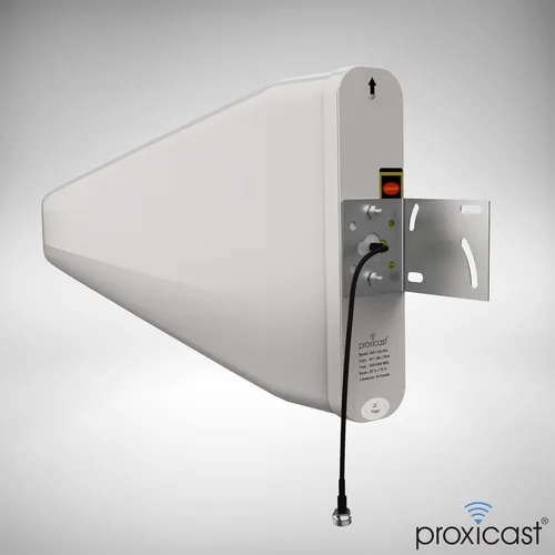 Miniatura 2 de Proxicast Banda ultra ancha de 9/11 dBi de alta ganancia 4G / 5G / CBRS/WiFi/Banda de seguridad pública Antena Yagi direccional LPDA para exteriores