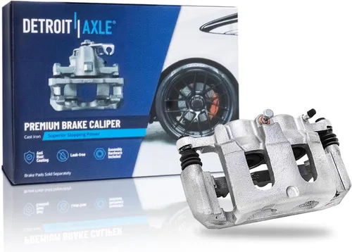 Miniatura 131 de Detroit Axle - Pinza de freno trasera izquierda para Chevrolet Equinox Captiva Sport GMC Terrain Saturn Vue Pontiac Torrent Pinza de freno lateral