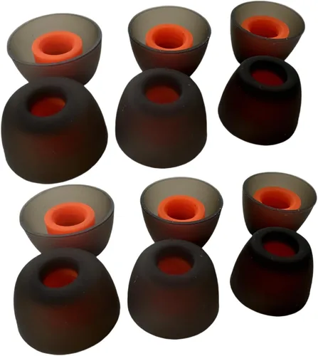 12 piezas de artipas para junio 230NC TWS/Tune 125TWS/Tune 130NC TWS Free X Soft Silicone Eargels ajuste seguro para auriculares JBL Tune TWS