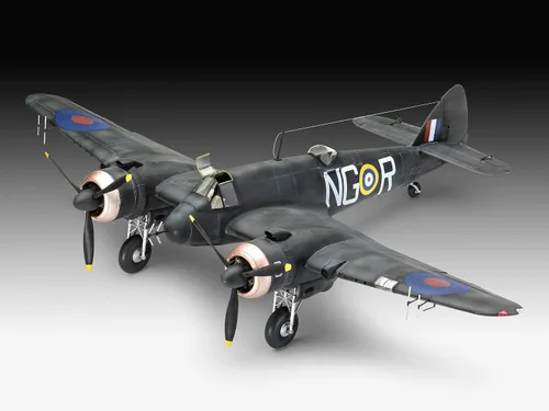 Miniatura 8 de Revell RV03854 03854 Beaufighter IF Nightfighter Plastic Model kit escala 1:48, sin pintar