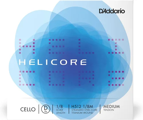 Miniatura 4 de D'Addario Helicore - Cuerda de violonchelo simple, escala 1/2, tensión media