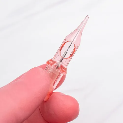 Miniatura 2 de Kwadron Optima - Cartucho de maquillaje permanente profesional, 1 delineador redondo, cono de 0.010 in de largo, caja de 20