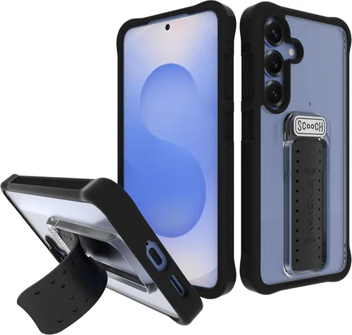Miniatura 62 de Scooch Wingman - Funda con función atril para Samsung Galaxy S9 [protección contra caídas de 10 pies] [soporte bidireccional] funda protectora a