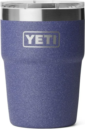 Miniatura 21 de YETI Rambler - Vaso apilable de 16 onzas, aislado al vacío, de acero inoxidable con tapa MagSlider Apilable