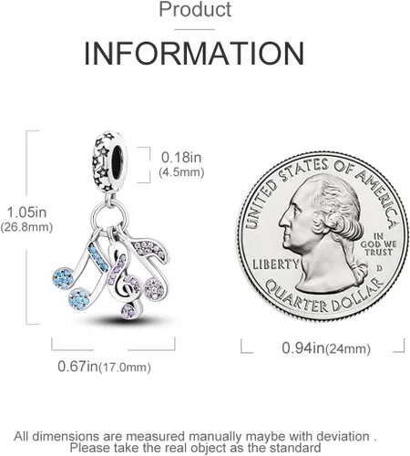 Miniatura 4 de Parmuz Dijes para pulseras de plata de ley 925 con diseño de mariposa para viajes de verano, cuentas de la suerte del océano, regalo de joyería