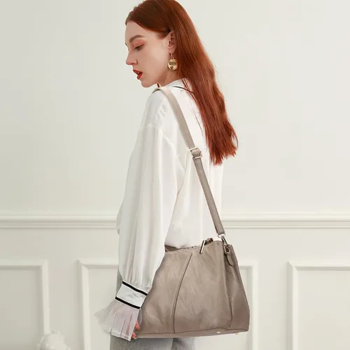 Miniatura 6 de KouLi Buir Bolsos hobo para mujer, bolsos grandes de piel sintética y bolsos de hombro, bolsos cruzados para mujer, bolso de mano con asa superior