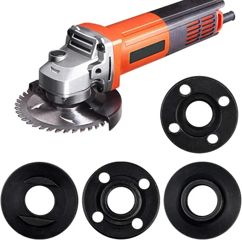 Miniatura 5 de Topbuti Llave angular de brida de amoladora, tuerca de bloqueo de metal para compatible con Dewalt Milwaukee 193465-4 Bosch Black Decker Ryobi