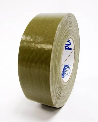 Berry Plastics Polyken 231 - Cinta adhesiva profesional de grado militar, 3 pulgadas x 60 yardas, color verde oliva, 16 rollos por caja