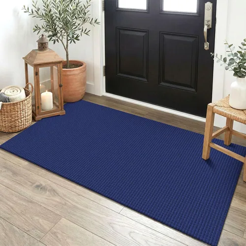 Miniatura 146 de EARTHALL Alfombra de pasillo 3x14 pies, alfombras lavables extra largas para pasillos, tejidas, antideslizante, alfombra trenzada para entrada