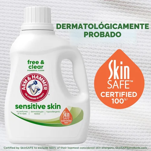 Miniatura 6 de ARM & HAMMER Detergente para ropa, detergente líquido Clean Burst, botella de 229.5 onzas líquidas