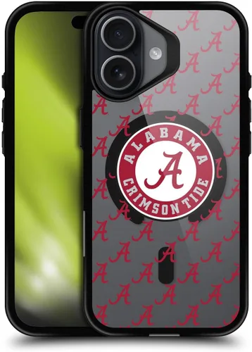 Miniatura 392 de Head Case Designs Funda de gel suave con licencia oficial de la Universidad de Alabama UA Collage compatible con Apple iPhone 13 Pro Max