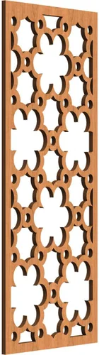 Miniatura 55 de Ekena Millwork WALW14X35X0250STGRO Southgate - Paneles de pared decorativos de madera con calado, 13 3/8 pulgadas de ancho x 34 3/8 pulgadas de rojo