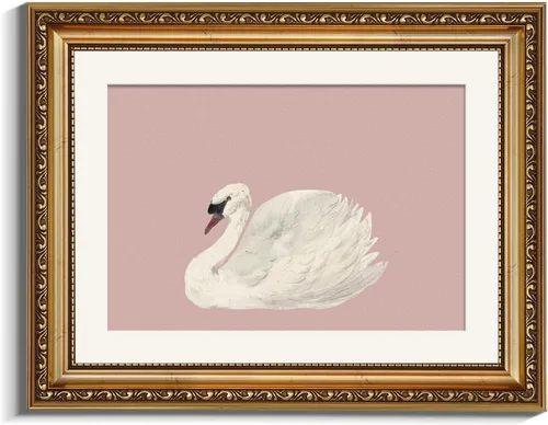 Miniatura 46 de VIYYIEA Arte de Pared con Marco Dorado Impresión en Lienzo Decoración del Hogar para Sala de Estar Mujeres Leyendo Cuadros para Dormitorio Baño