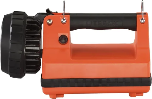 Miniatura 2 de Streamlight 45857 E-Spot LiteBox 1500-Lumen 110000 Candela Linterna de haz puntual recargable con sistema de falla de energía, carga CA/CC, correa