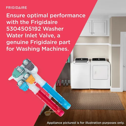 Miniatura 4 de Frigidaire 5304505192 Válvula de entrada de agua para lavadoras