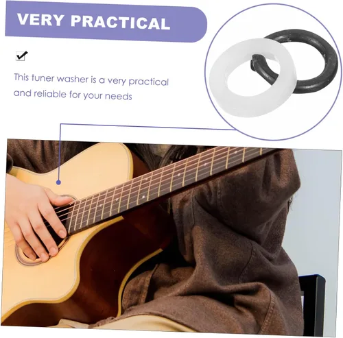 Miniatura 6 de Vaguelly 48 unids sintonizador de guitarra eléctrica clavija instrumento musical mango guitarra parte sintonizador arandela guitarra eléctrica