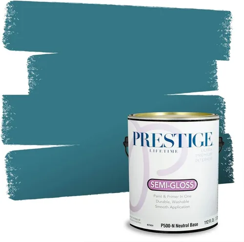 Miniatura 232 de PRESTIGE Pintura interior e imprimación en uno, azul cielo, semi-brillante, 1 galón