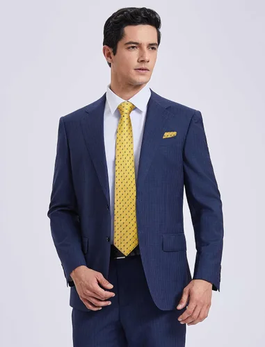 Miniatura 223 de HISDERN Conjunto de corbata a cuadros a cuadros pañuelo tejido clásico formal para hombre corbata y bolsillo cuadrado