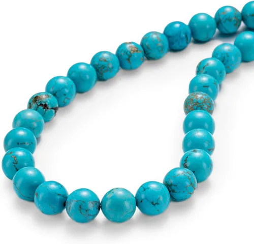 Miniatura 40 de BEADIA Cuentas redondas de piedra natural de jade de amazonita semipreciosas sueltas para hacer joyas 6MM 61PCS Amazonita Jade