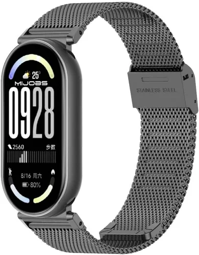 Miniatura 13 de Correa para Xiaomi Mi Band 10/9/8, Correa de Reemplazo Transpirable para Mi Fit Band 9, Correas de SmartWatch, Pulsera de Pulsera para Hombres