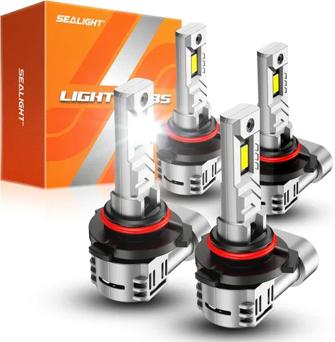 Miniatura 18 de SEALIGHT Bombillas H11, 4 bombillas superbrillantes para deportes de potencia de 6000 K, color blanco, Plug and Play, paquete de 2