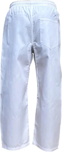 Miniatura 3 de Sedroc Pantalones de karate para estudiantes de 8 onzas con bolsillo trasero para artes marciales