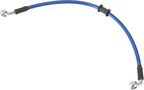 Miniatura 48 de Motoforti Universal 40 cm 15.75" Manguera de Aceite para Freno y Embrague de Motocicleta, Tubo de Línea Hidráulica Reforzada, Acero Inoxidable Negro