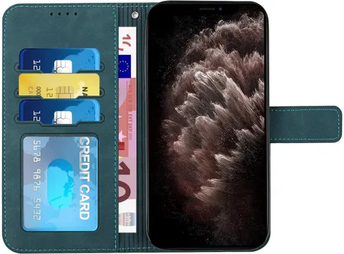 Miniatura 2 de IVY Poco X3 Funda Billetera Para Poco X3 [Estilo Sonrisa] [Piel Táctil Sensación] [Hebilla Magnética] Funda De Cuero PU Para Xiaomi Poco X3 / Poco