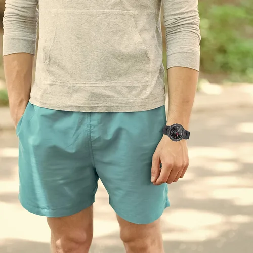 Miniatura 4 de FitTurn Compatible con las correas Amazfit T-Rex, pulsera elegante de repuesto de acero inoxidable sólido de metal ajustable con herramientas