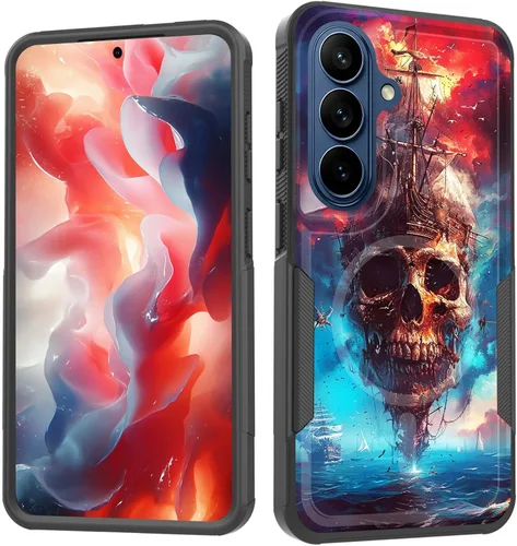Miniatura 176 de Funda magnética para Galaxy A16 5G, [compatible con MagSafe] [protección contra caídas de grado militar] Funda resistente a prueba de golpes