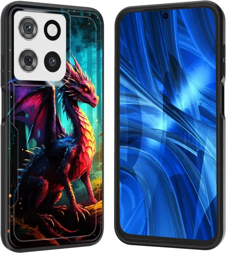 Miniatura 192 de Funda para Moto G 5G 2023, [probada en caídas de grado militar], resistente, resistente, resistente, a prueba de golpes, funda protectora