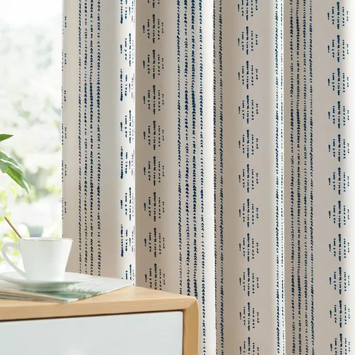 Miniatura 15 de Vangao Cortinas bohemias 100% opacas de 63 pulgadas de largo, para dormitorio, sala de estar, estampado geométrico, oscurecimiento de la habitación