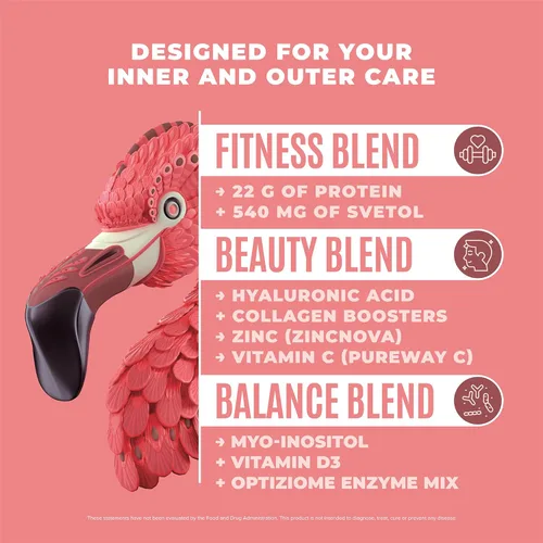 Miniatura 2 de BIRDMAN Fitmingo Proteína vegana en polvo con inositol, potenciadores de colágeno, ácido hialurónico y vitaminas Bajo en carbohidratos, sin