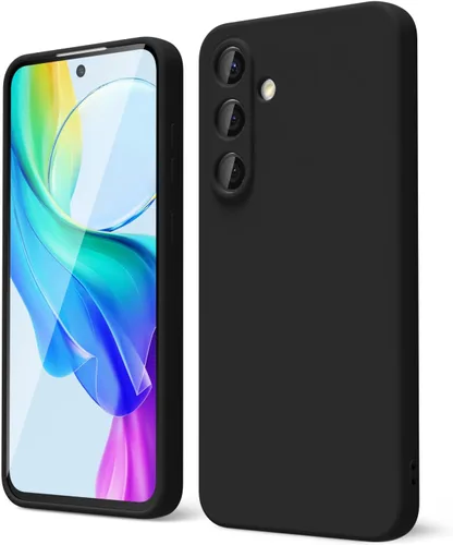 Miniatura 135 de oakxco Funda para teléfono Samsung Galaxy S21 Ultra con agarre de silicona líquida, bonita funda delgada y delgada de goma suave de TPU lisa