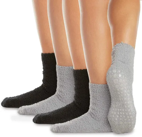 Miniatura 4 de LA ACTIVE Non Slip Yoga Grip Socks - Barre Ballet Pilates Athletic Socks for Men and Women