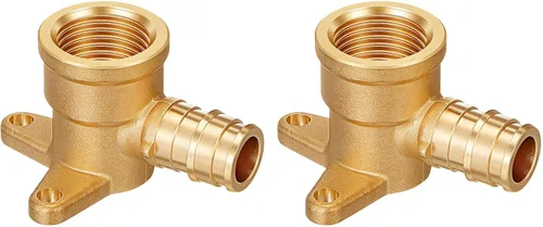 Miniatura 22 de 1 "X 1" Codo de 90 grados Pex A Accesorios de expansión Accesorios de latón Herramienta de crimpado Pex para conexión de tubería de tubería, ASTM