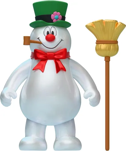 Miniatura 2 de Super7 Figura de Reacción Frosty The Snowman (Inspirada en Caja de Dulces) - Figura de Acción de Frosty The Snowman de 3.75 Pulgadas con Accesorio