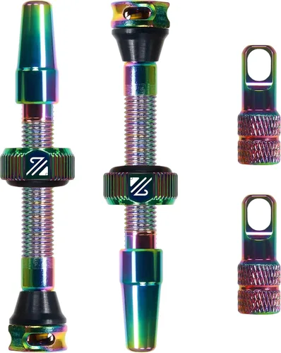 BUCKLOS Vástago de válvula Presta sin cámara 40/44/55/60/65/80/100 mm, kit de vástago de válvula con herramienta de extracción de núcleo para Varios