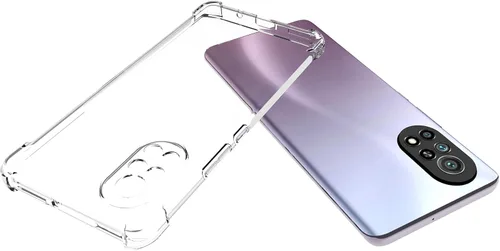 Miniatura 3 de USTIYA Funda para Huawei Nova 8 Clear Crystal TPU Cuatro Esquinas Cubierta Proteger Cámara Llanura Transparente Suave Teléfono Funda Protectora