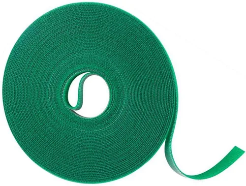 Miniatura 7 de Alambre suave para plantas, lazos de goma reutilizables de 49.2 pies, alambre de jardín resistente para plantas, amarre de plantas de giro suave