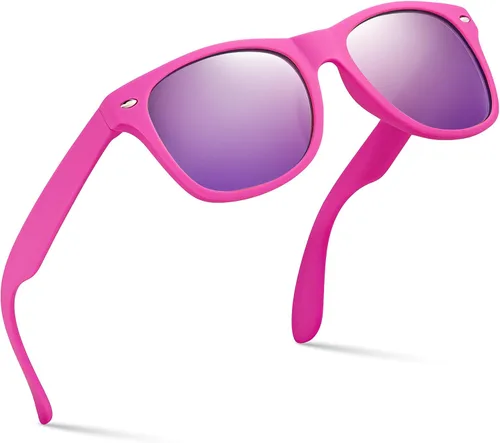 Miniatura 58 de Retro Rewind Lentes de sol para niños y niñas de 3 a 12 años, inastillables, UV400, lentes de sol para niños pequeños