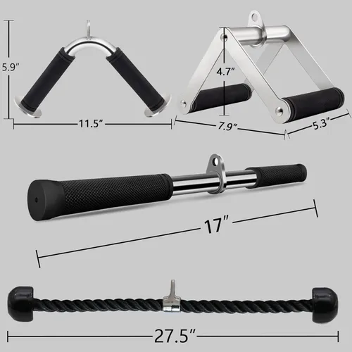 Miniatura 6 de QPARVERS Juego de accesorios para máquina de cables: varios combo disponibles