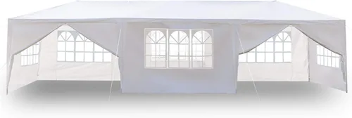 Miniatura 10 de Tienda de campaña resistente con paredes laterales y ventanas extraíbles, 10 x 10 pulgadas, 10 x 20 pulgadas, 10 x 30 pulgadas, para fiestas