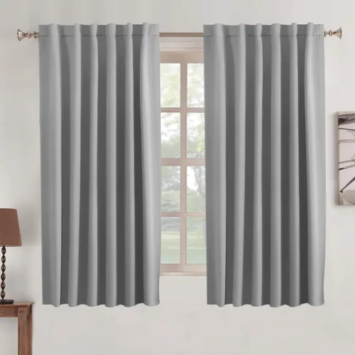 Miniatura 127 de Turquoize Cortinas Opacas para Tratamiento de Ventana con Trabillas Traseras para Sala de Estar/Dormitorio, Tratamientos de Ventana con Aislamiento