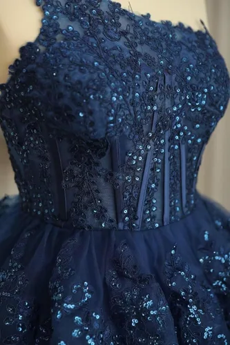 Miniatura 6 de One Shoulder Short Homecoming Dresses for Teens Sequin Sparkly Prom Dresses Tiered Lace Cocktail Dresses
